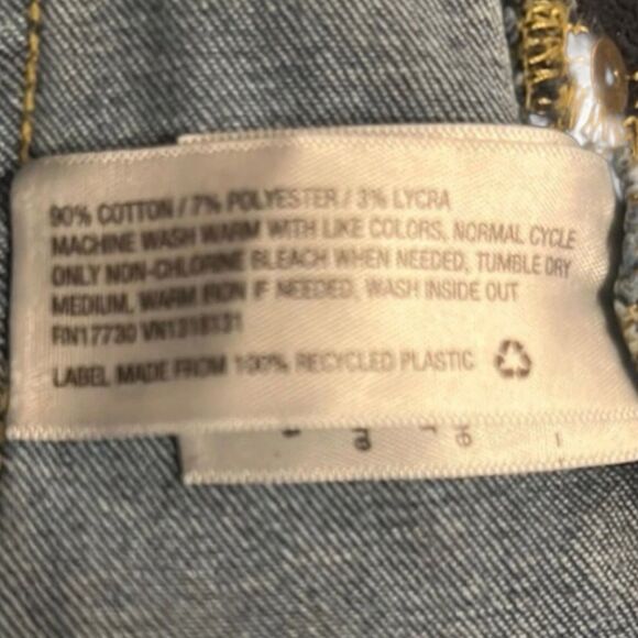 Isabel Maternity Skinny Jeans Distressed Raw Hem Stretch Denim Size 14 - Picture 11 of 11